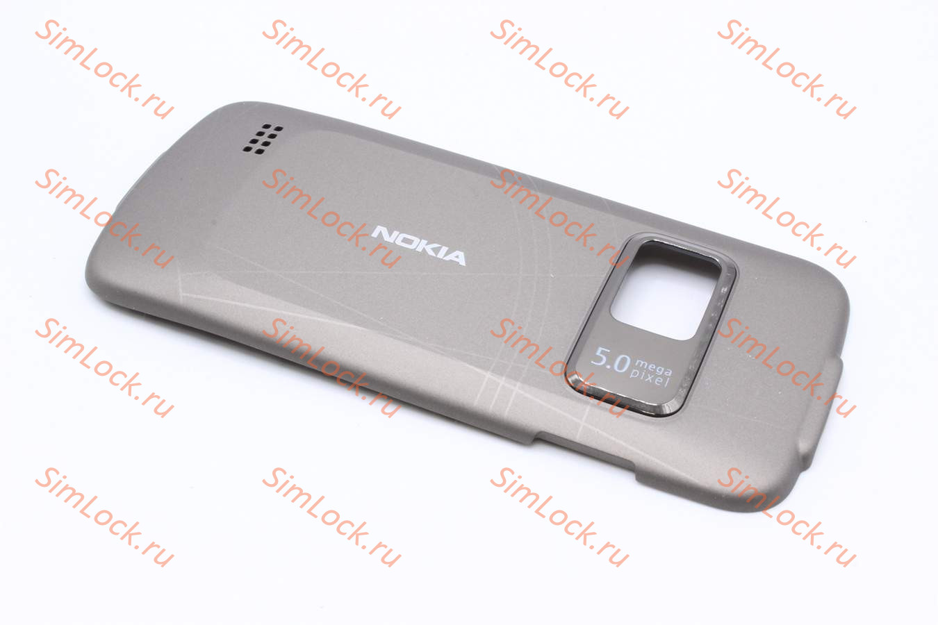 Nokia 6710 navi - панель АКБ, TITANIUM, оригинал