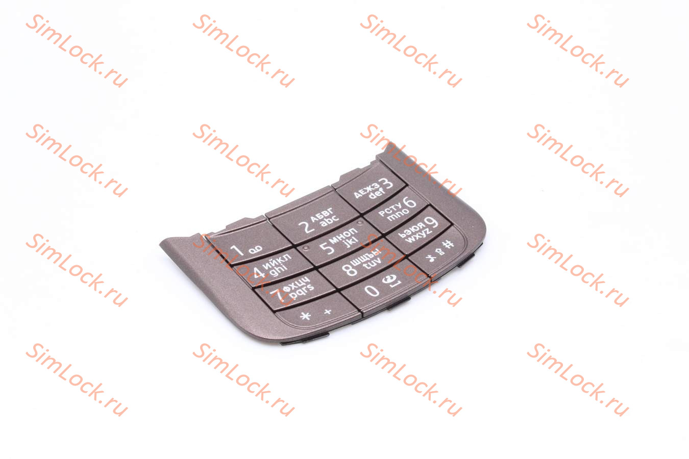 Nokia 6710 navi - клавиатура набора номера, BROWN, оригинал