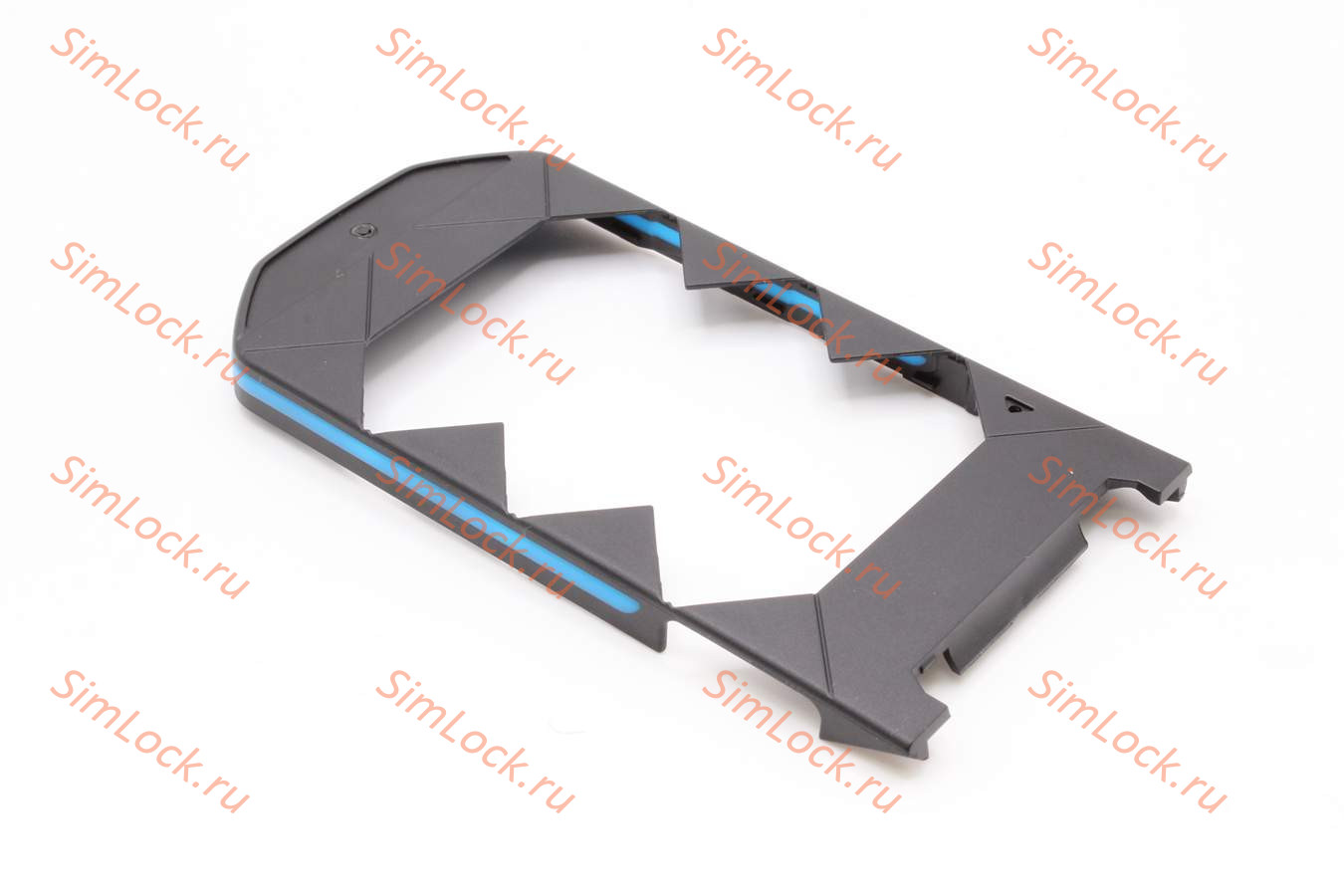 Nokia 7070 - внутренняя панель нижней части, BLACK - BLUE, оригинал