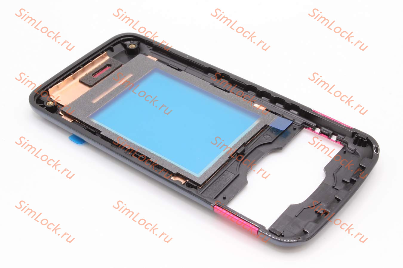 Nokia 7100 supernova - лицевая панель, JELLY RED, оригинал