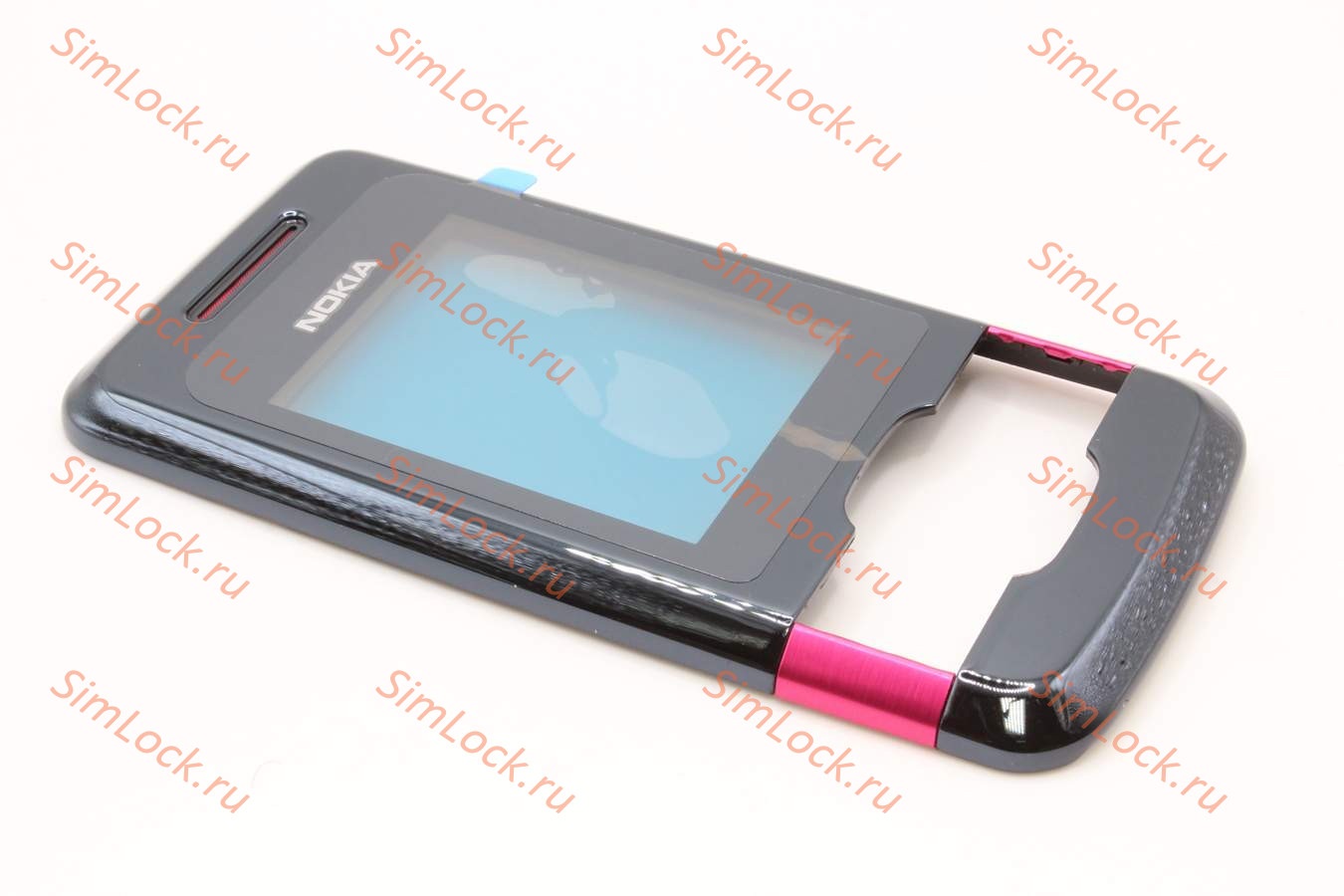 Nokia 7100 supernova - лицевая панель, JELLY RED, оригинал