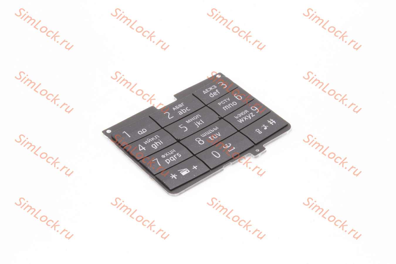 Nokia 7100 supernova - нижняя клавиатура, BLACK, оригинал