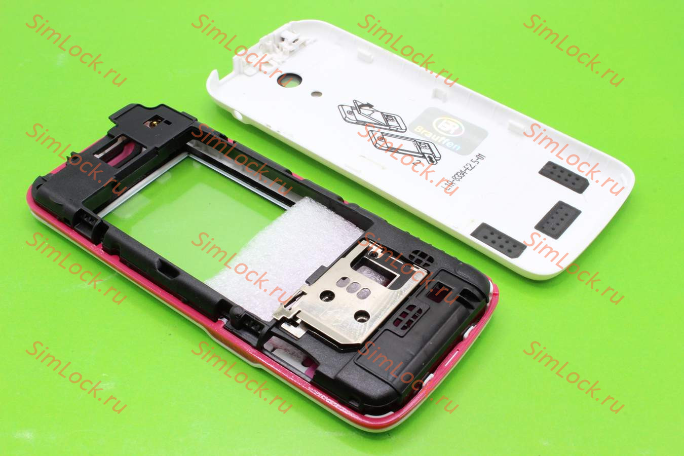 Nokia 7210 supernova - корпус, цвет белый, англ