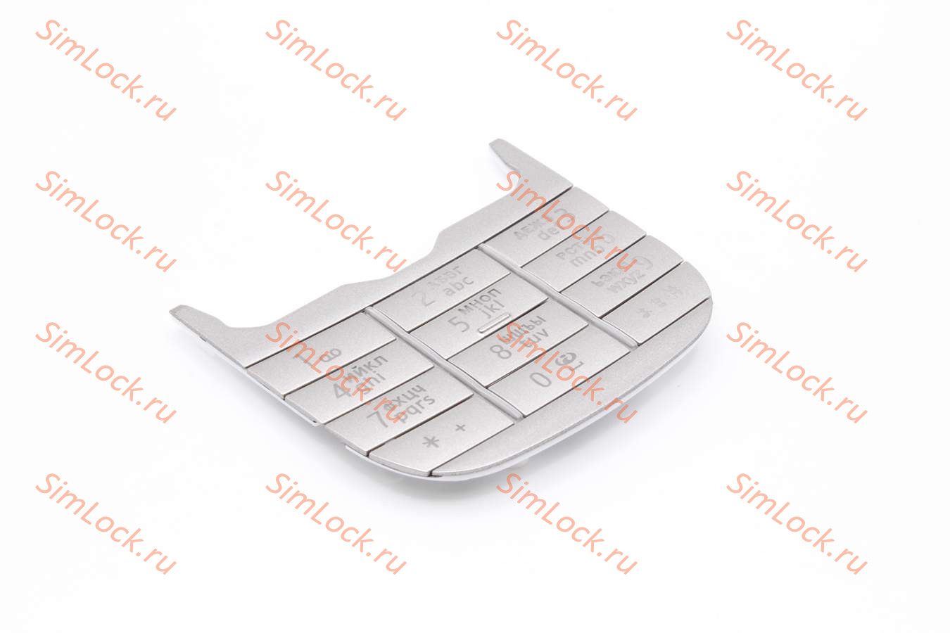 Nokia 7230 - клавиатура набора номера, SILVER, оригинал