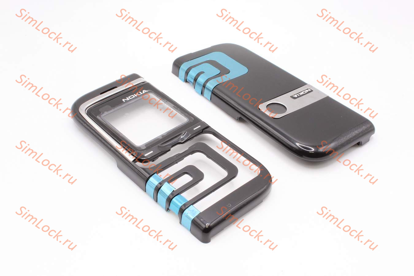 Nokia 7260 - панели, цвет черный