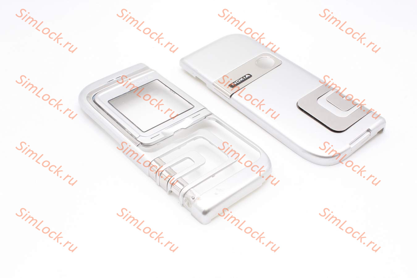 Nokia 7260 - панели, цвет серебро