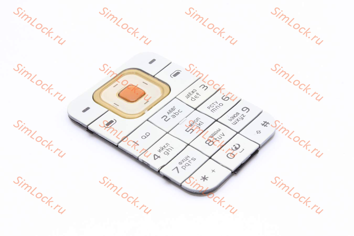 Nokia 7370 - клавиатура, цвет белый