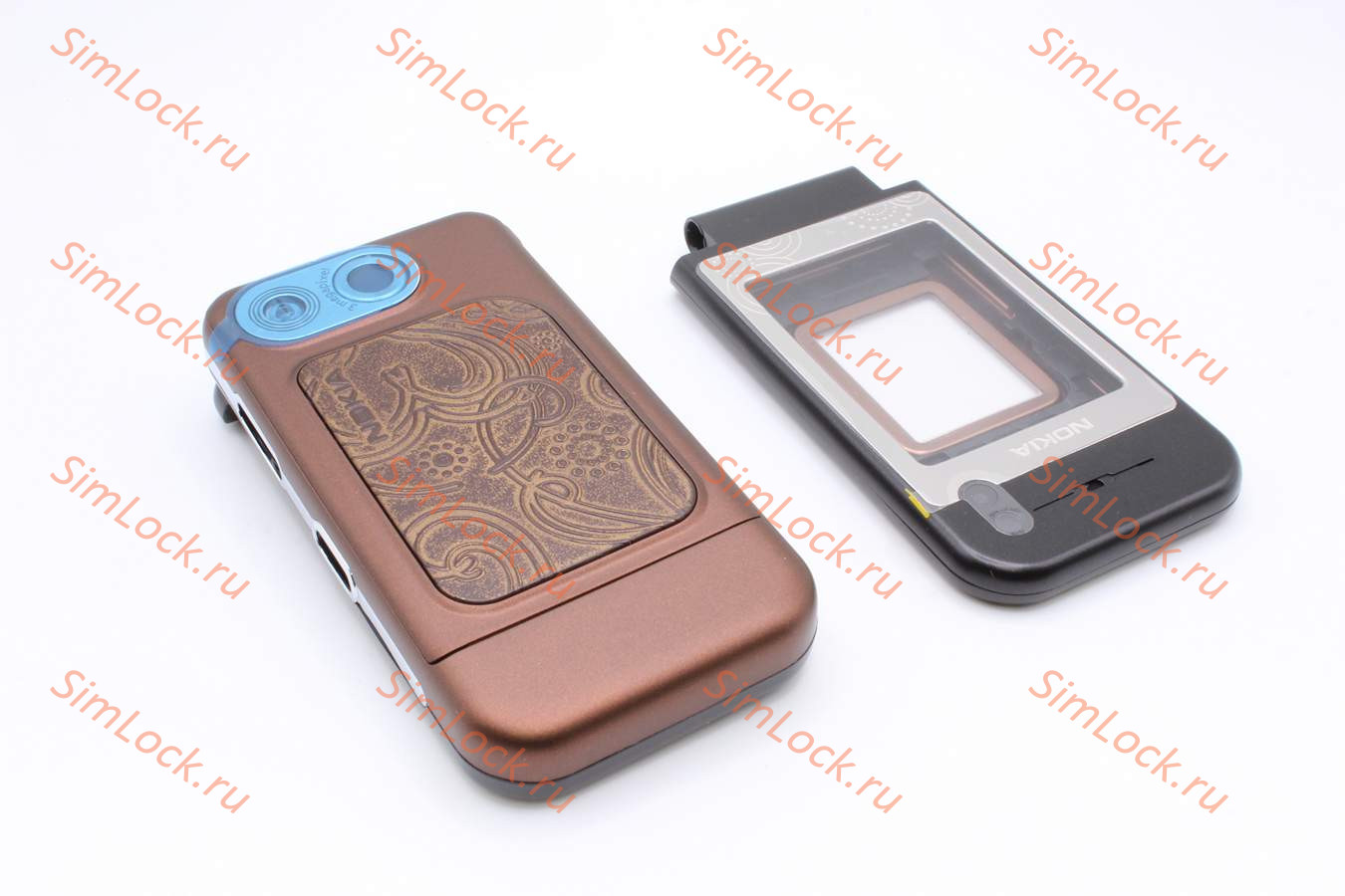 Nokia 7390 - корпус, цвет BROWN