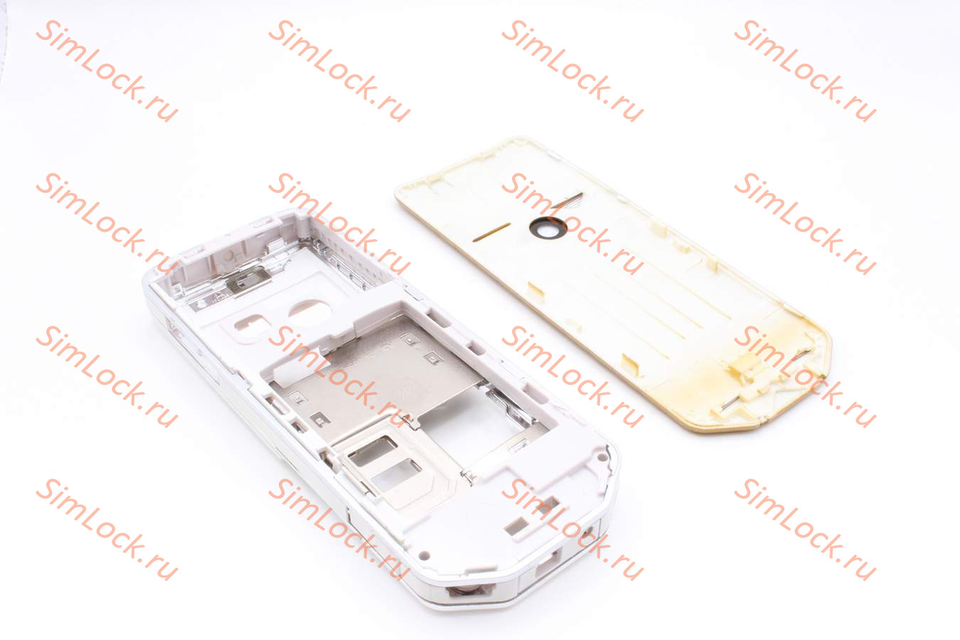 Nokia 7500 - корпус, цвет белый+золото