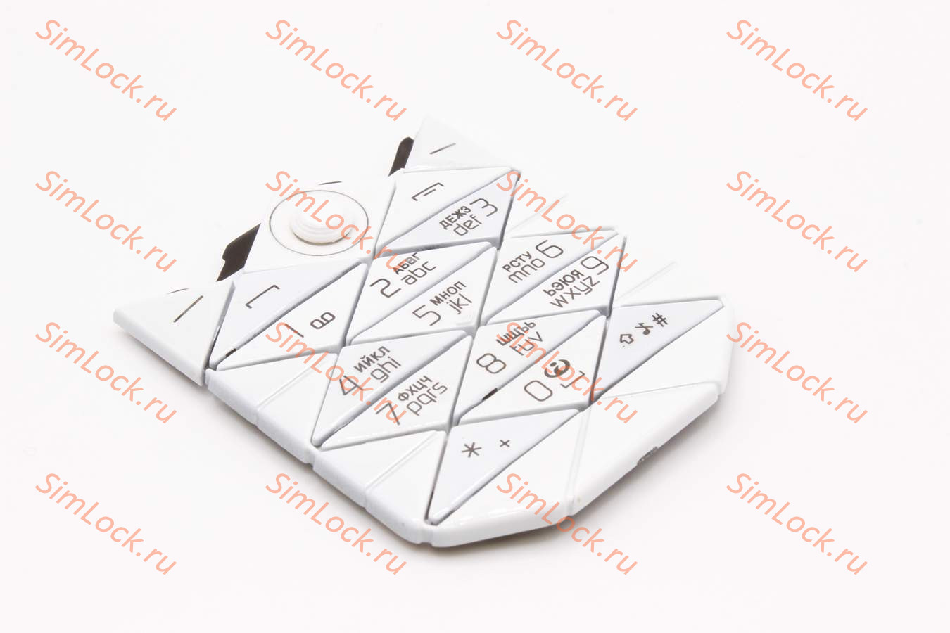 Nokia 7500 - клавиатура, цвет белый