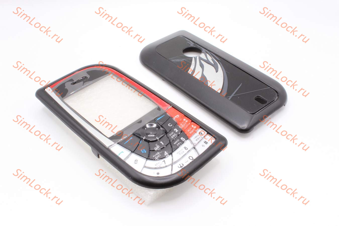 Nokia 7610 - панели, цвет черный