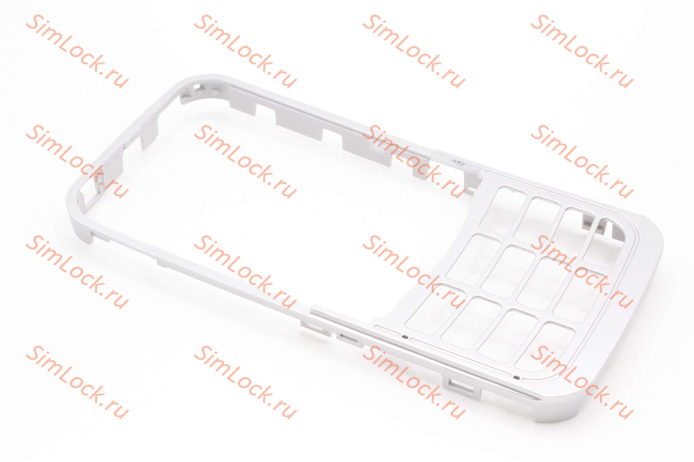 Nokia 7610 supernova - клавиатурная панель, SILVER, оригинал