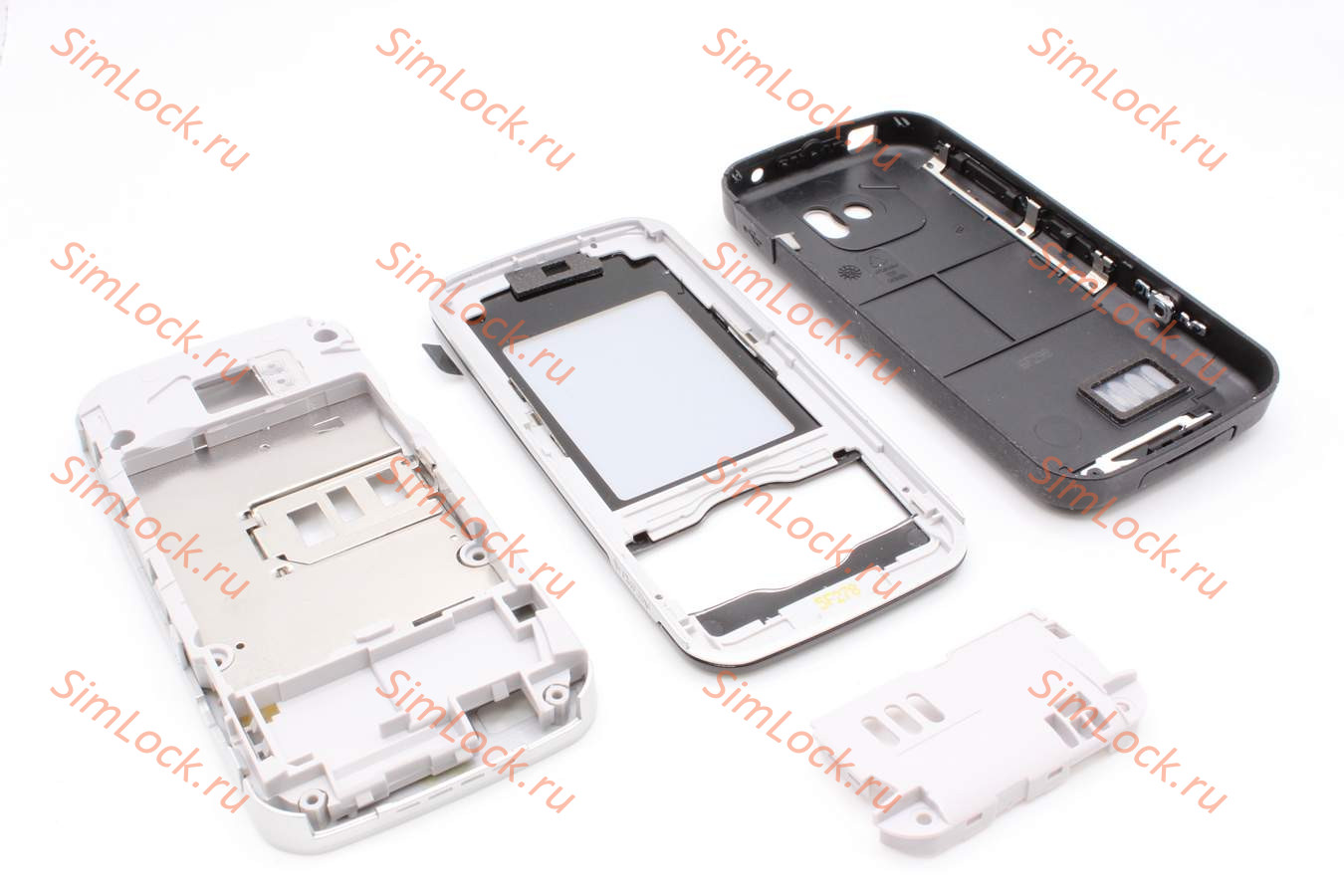 Nokia 7610 supernova - корпус, цвет черный, ST