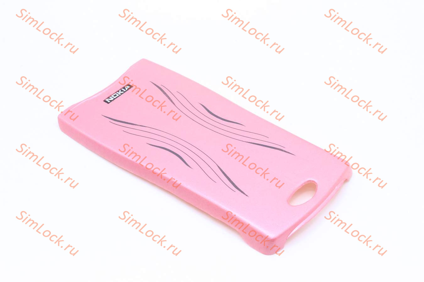 Nokia 8210 - панель АКБ, цвет розовый