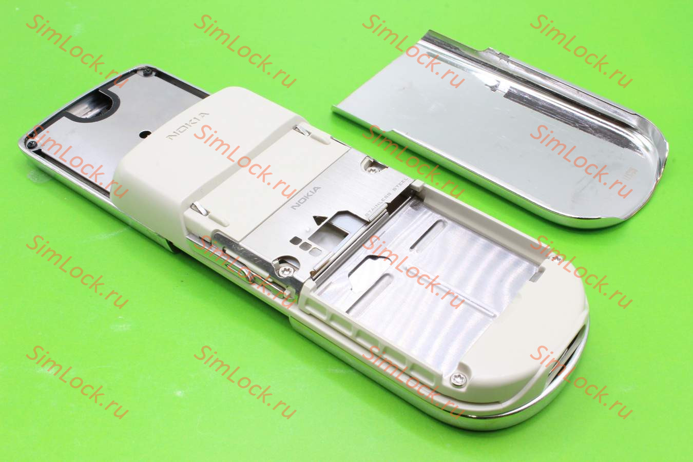 Nokia 8800 Sirocco - корпус, цвет серебристый