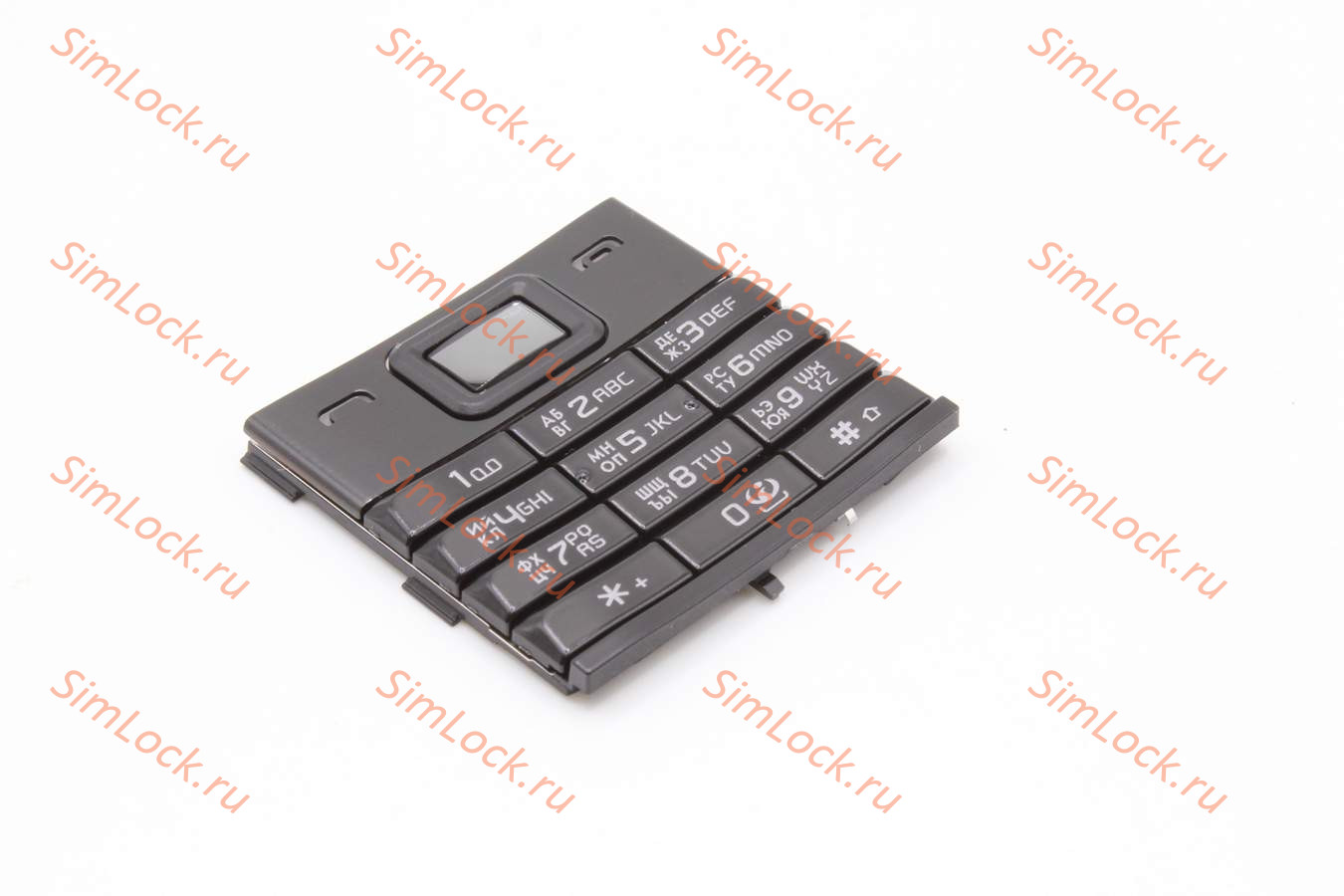 Nokia 8800 Sirocco - клавиатура, цвет черный