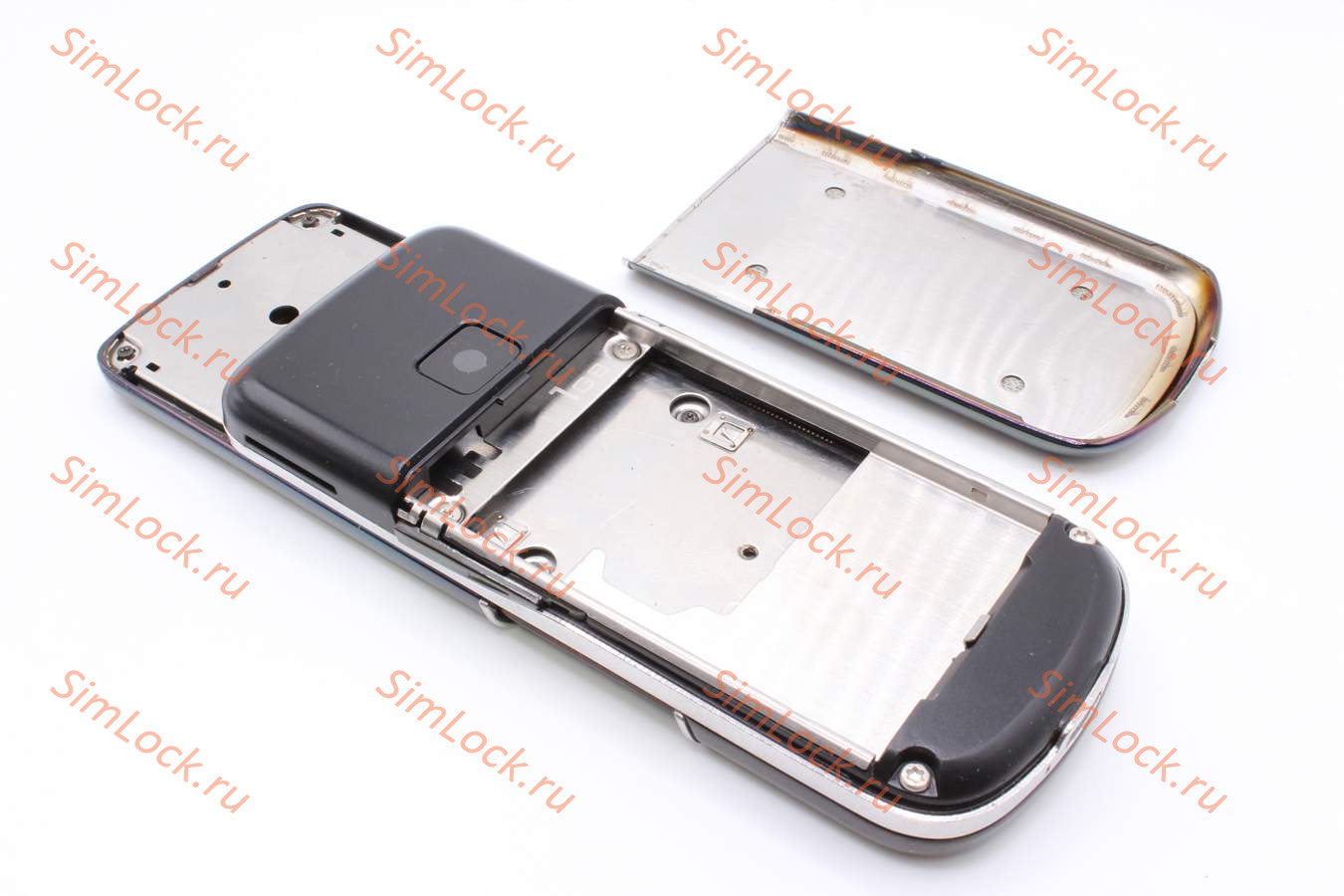 Nokia 8800 Sapphire Arte - корпус, цвет черный, кожаные накладки низкого качества