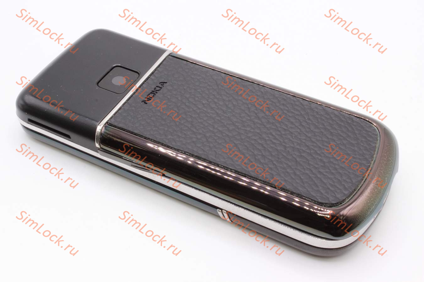 Nokia 8800 Sapphire Arte - корпус, цвет черный, кожаные накладки низкого качества