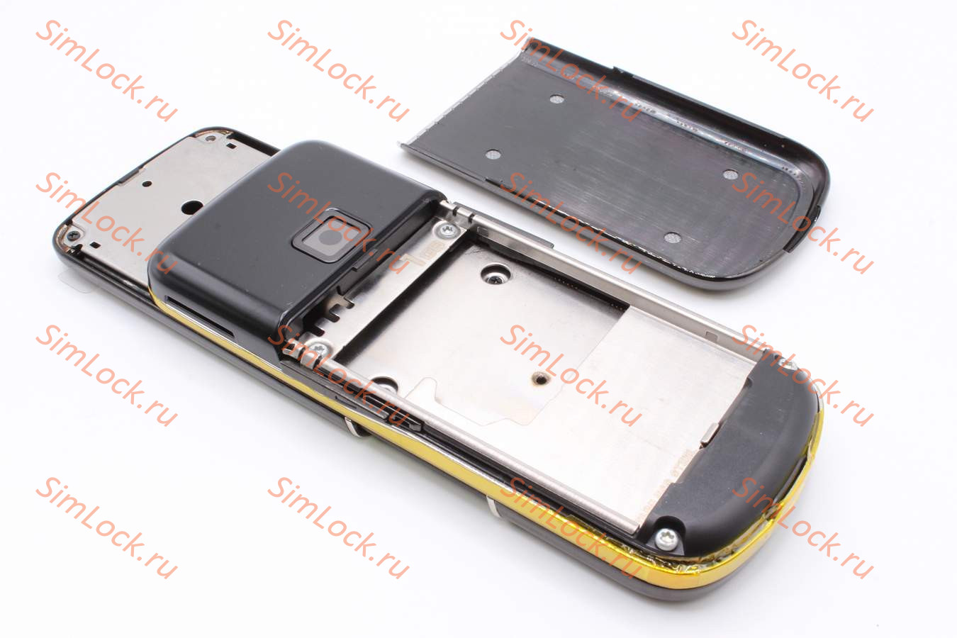 Nokia 8800 Sapphire Arte - корпус, цвет черный, кожаные накладки хорошего качества