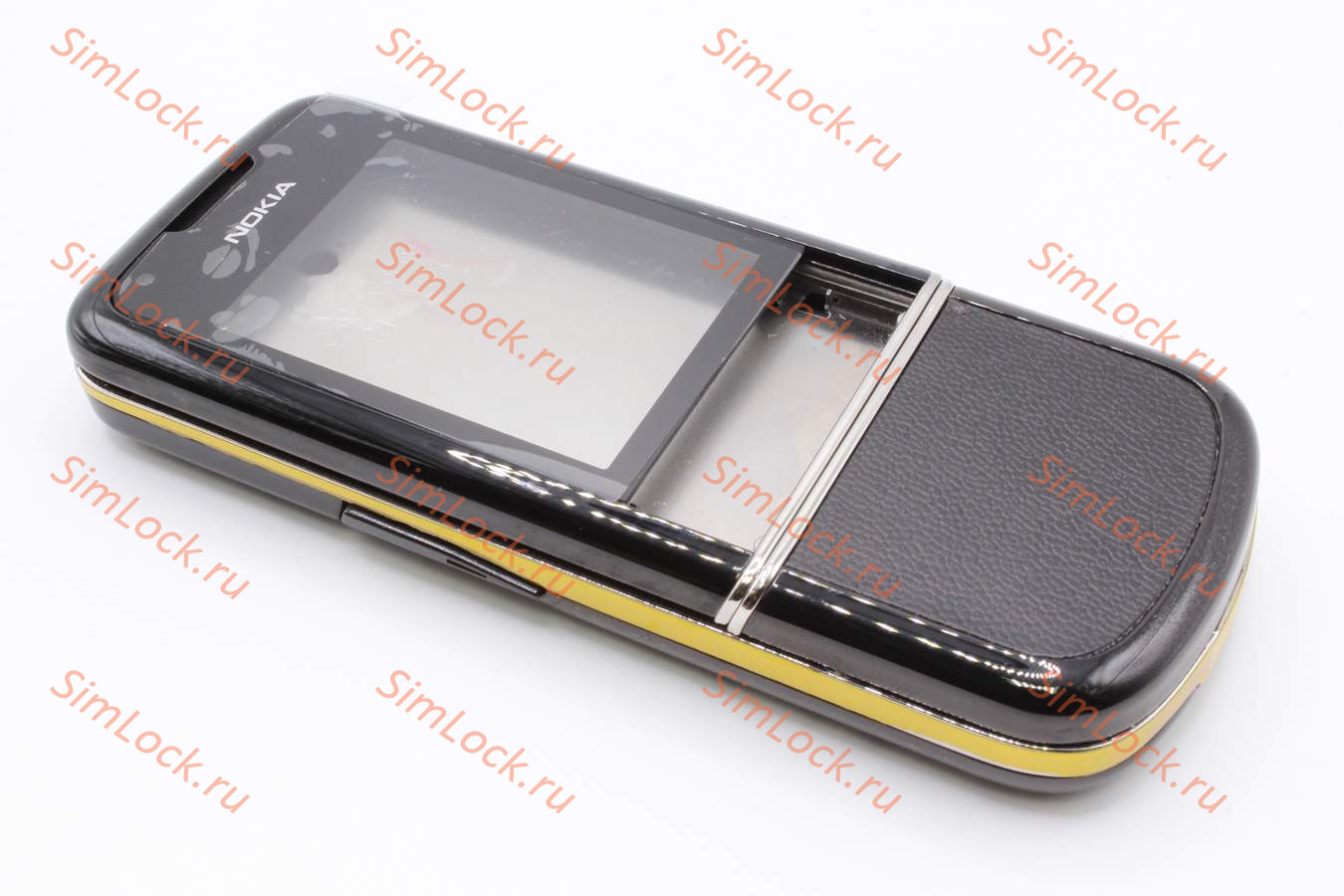 Nokia 8800 Sapphire Arte - корпус, цвет черный, кожаные накладки хорошего качества