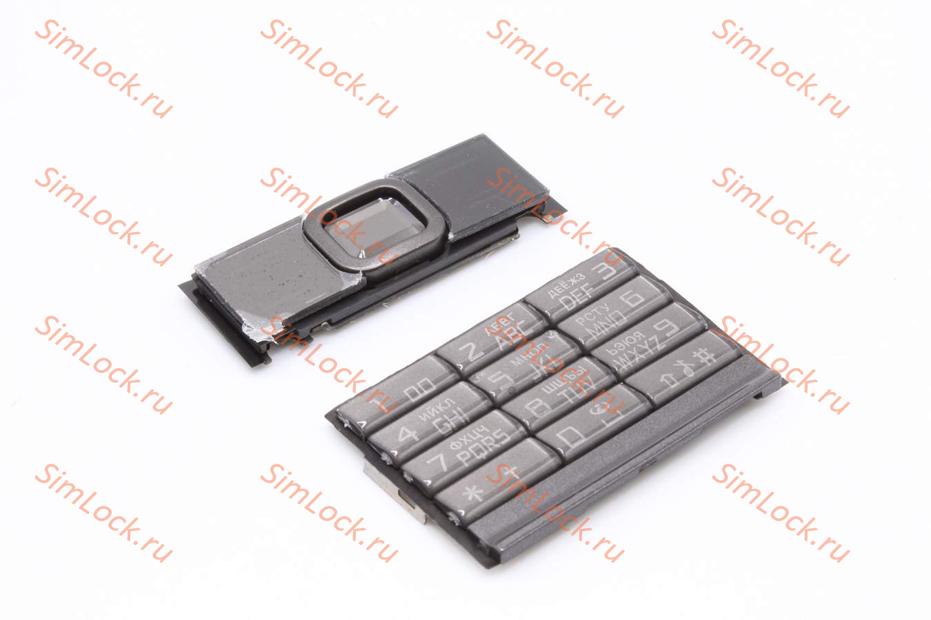 Nokia 8800 Arte - клавиатура, цвет серый