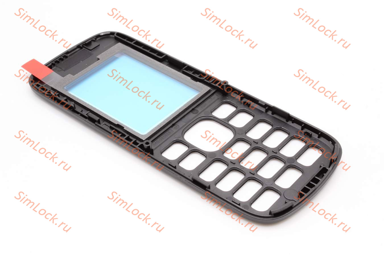 Nokia C1-02 - лицевая панель, BLACK, оригинал