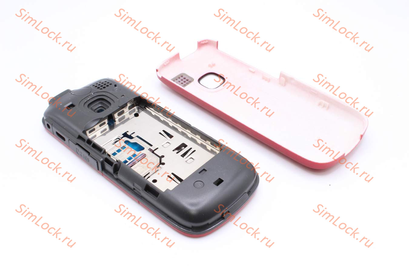 Nokia C2-00 - корпус, цвет красный