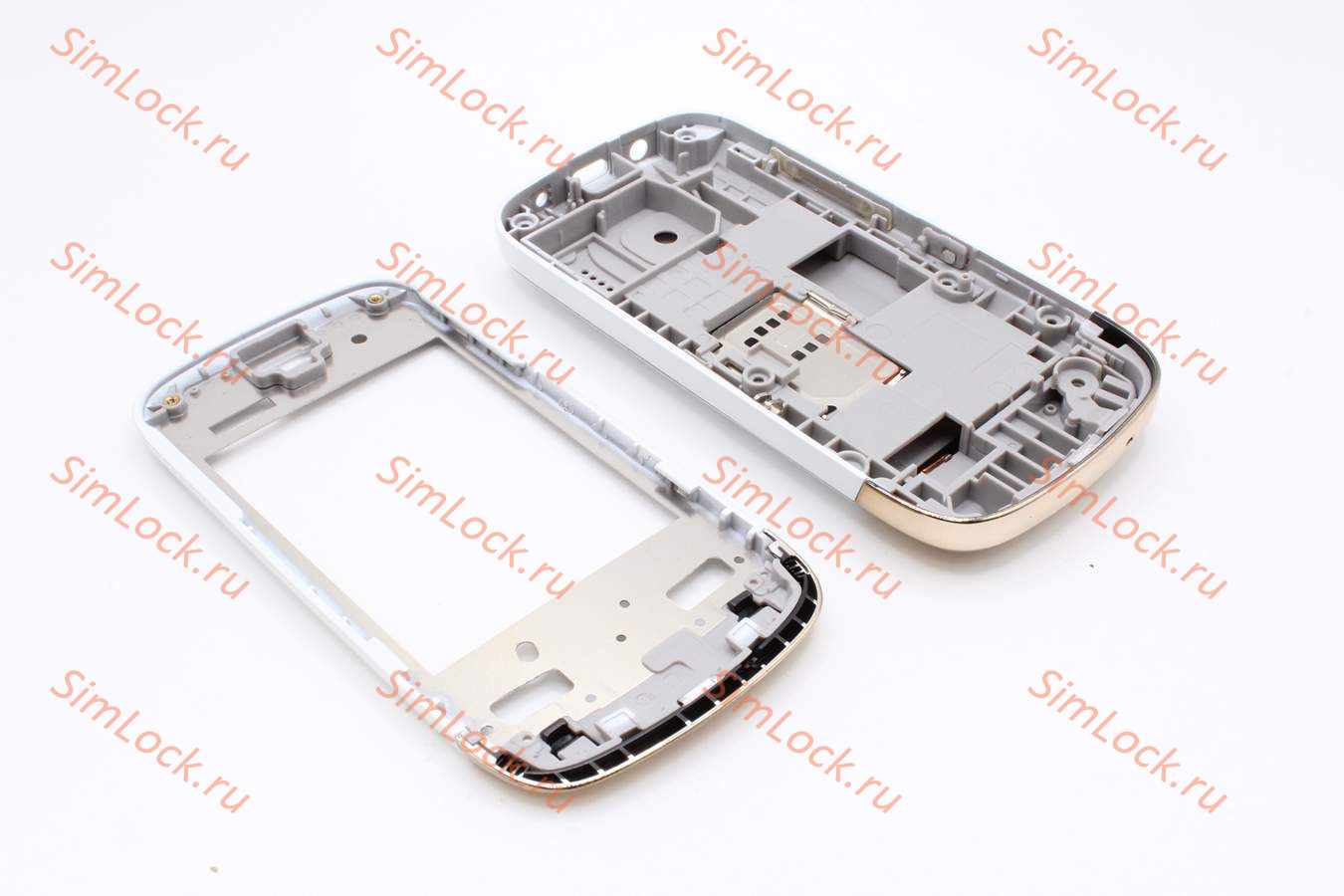 Nokia C2-02 - корпус, цвет белый