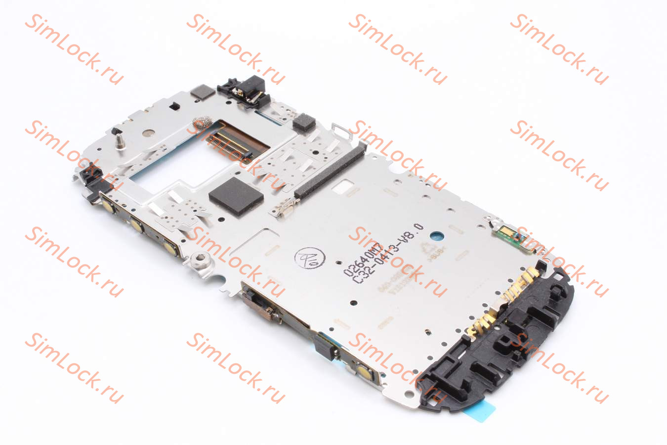 Nokia C7-00 - средняя металлическая часть в сборе, ориг