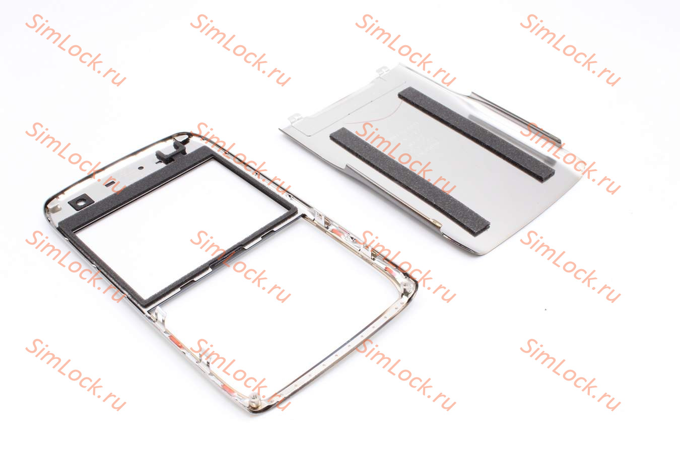 Nokia E71 - передняя панель и панель АКБ, цвет серый