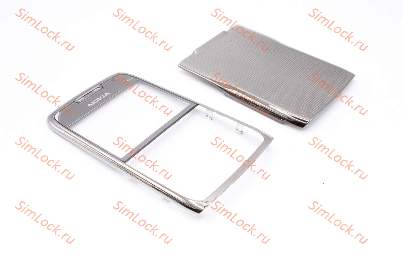 Nokia E71 - передняя панель и панель АКБ, цвет серый