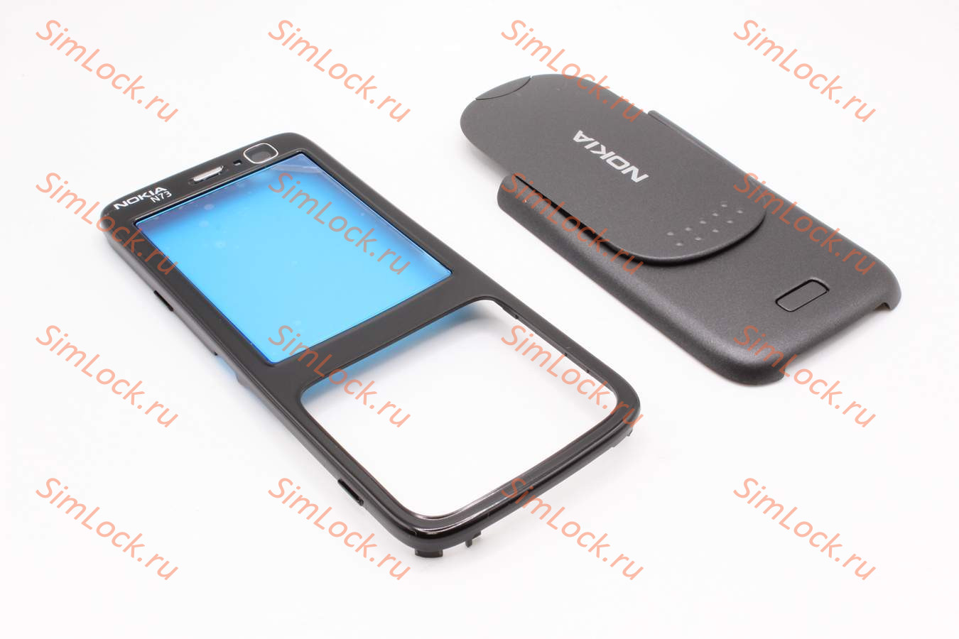 Nokia N73 - передняя панель и панель АКБ, цвет черный