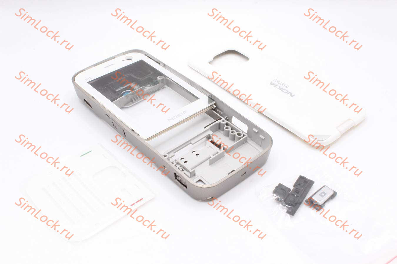 Nokia N78 - корпус, цвет белый