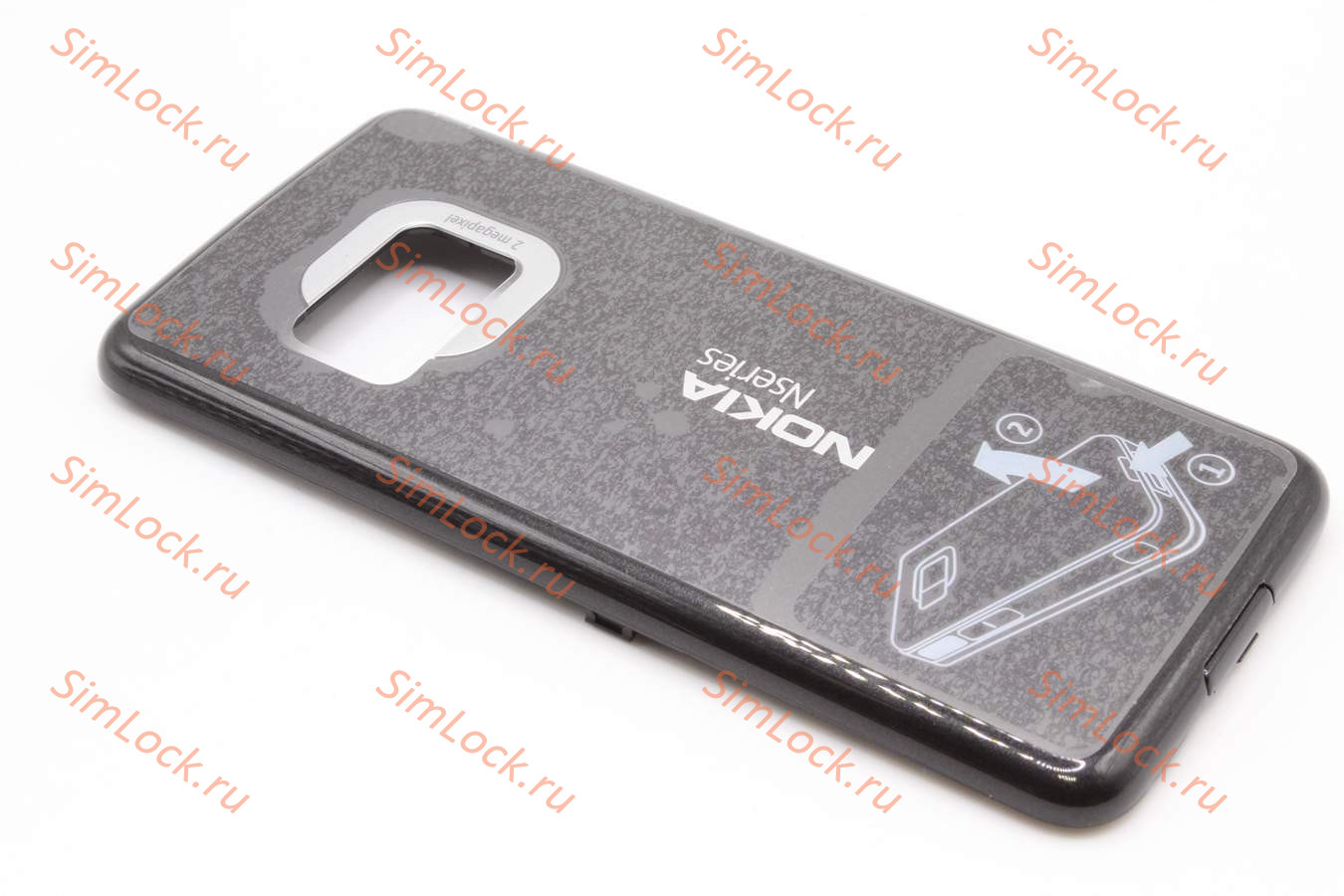 Nokia N81 - задняя панель, VANILLA2 - DARK GREY, оригинал