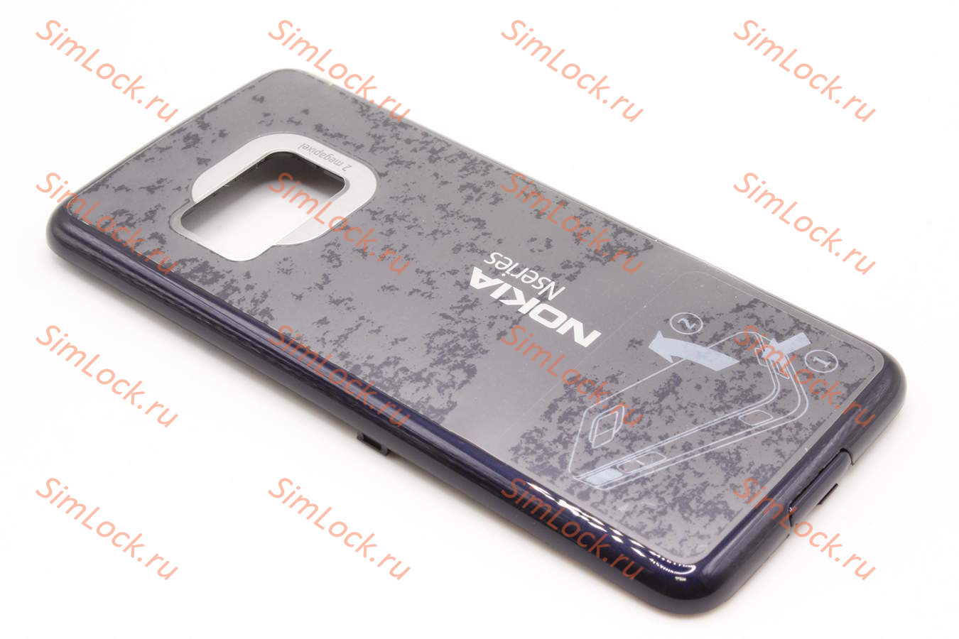 Nokia N81-8Gb - задняя панель, VANILLA3 - BLUE, оригинал