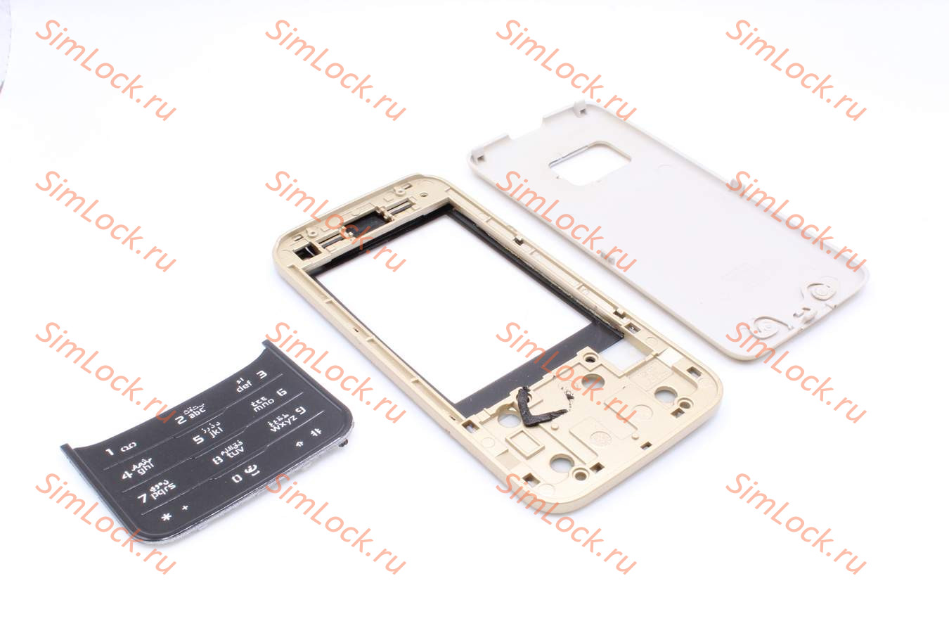 Nokia N81 - панели, цвет черный+золото