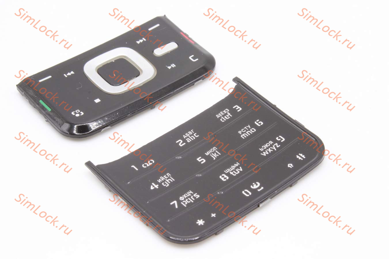 Nokia N81 - клавиатура, серая центральная кнопка