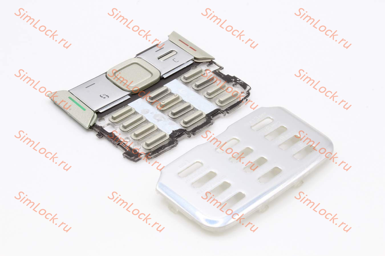 Nokia N82 - клавиатура, цвет серый