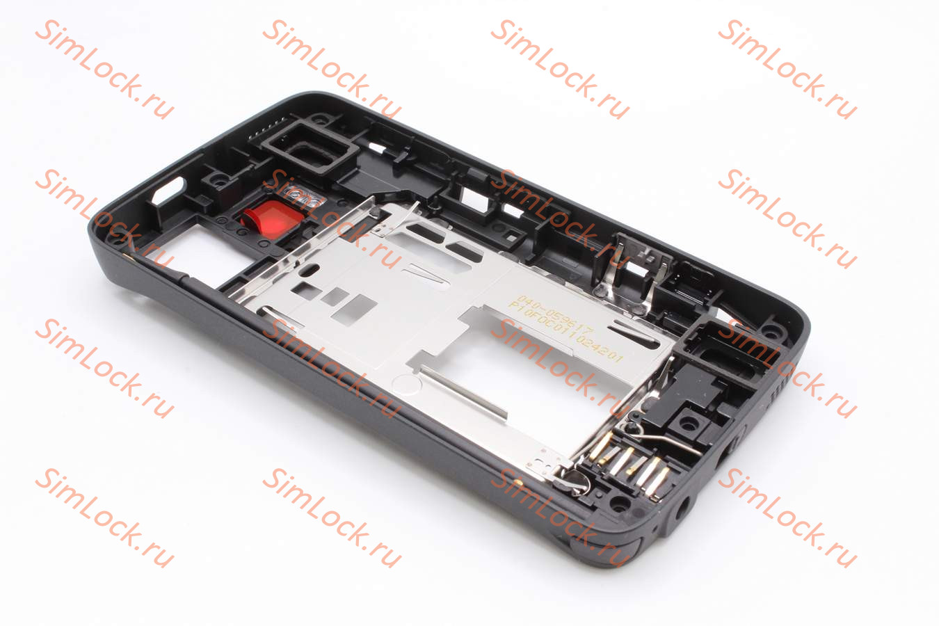 Nokia N900 - средняя часть в сборе с разъемом гарнитуры, оригинал