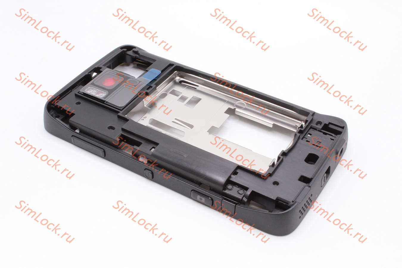 Nokia N900 - средняя часть в сборе с разъемом гарнитуры, оригинал