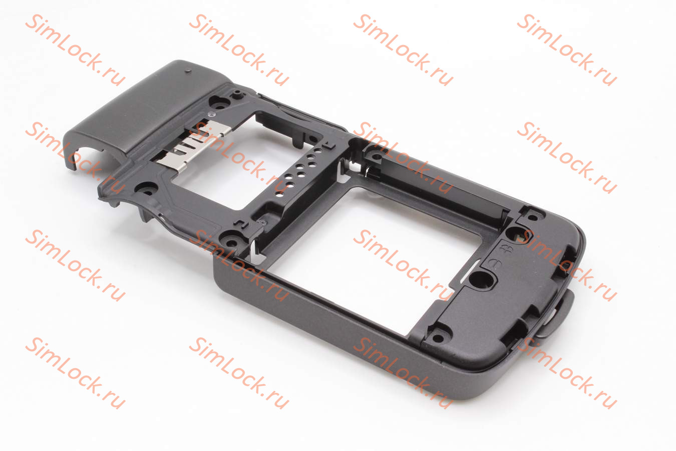 Nokia N93 - внешняя нижняя панель, цвет Pearl Black , оригинал