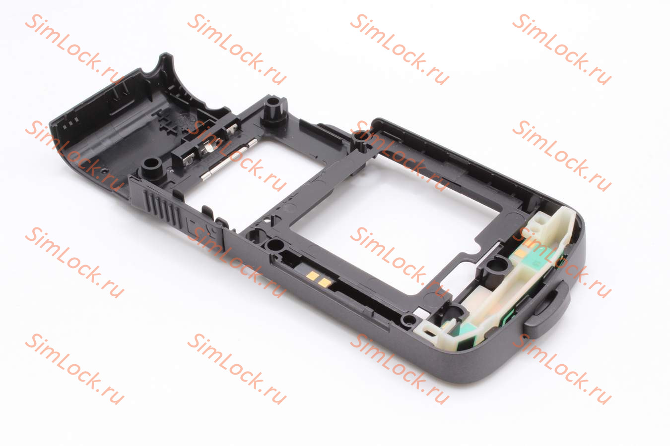 Nokia N93 - внешняя нижняя панель, цвет Pearl Black , оригинал