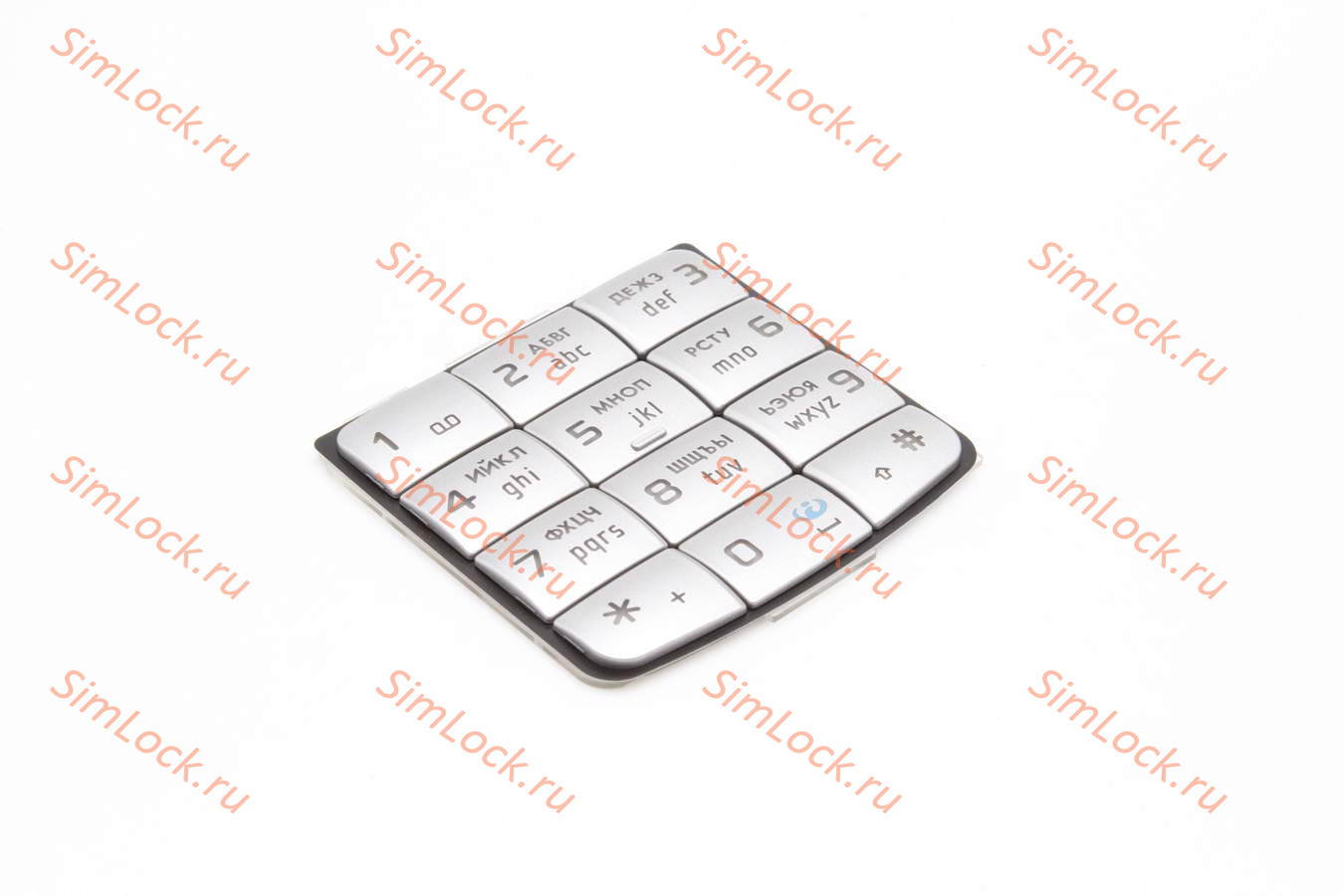 Nokia N93 - нижняя клавиатура, SILVER, оригинал