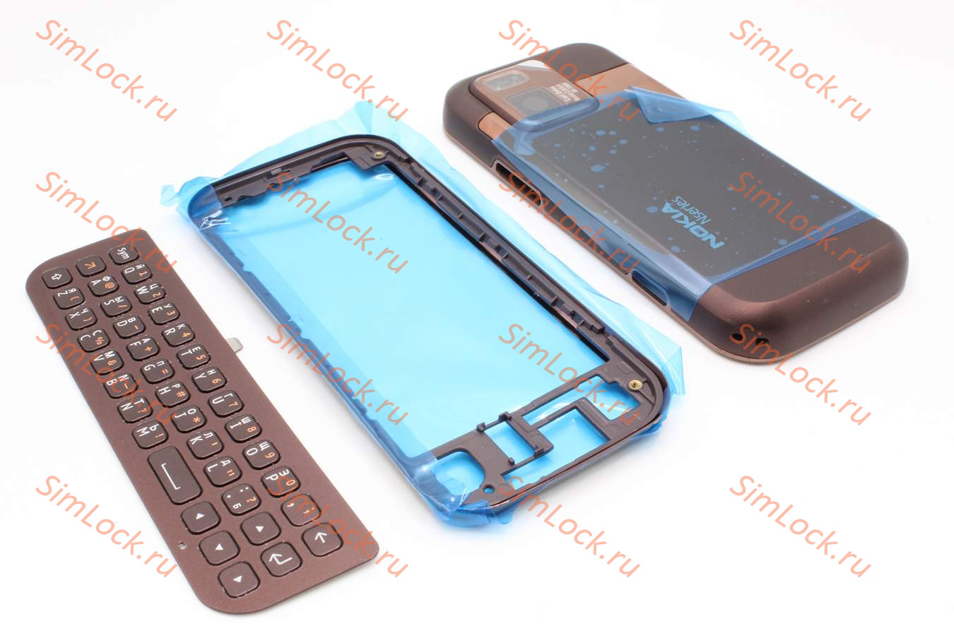 Nokia N97 mini - корпус, цвет коричневый