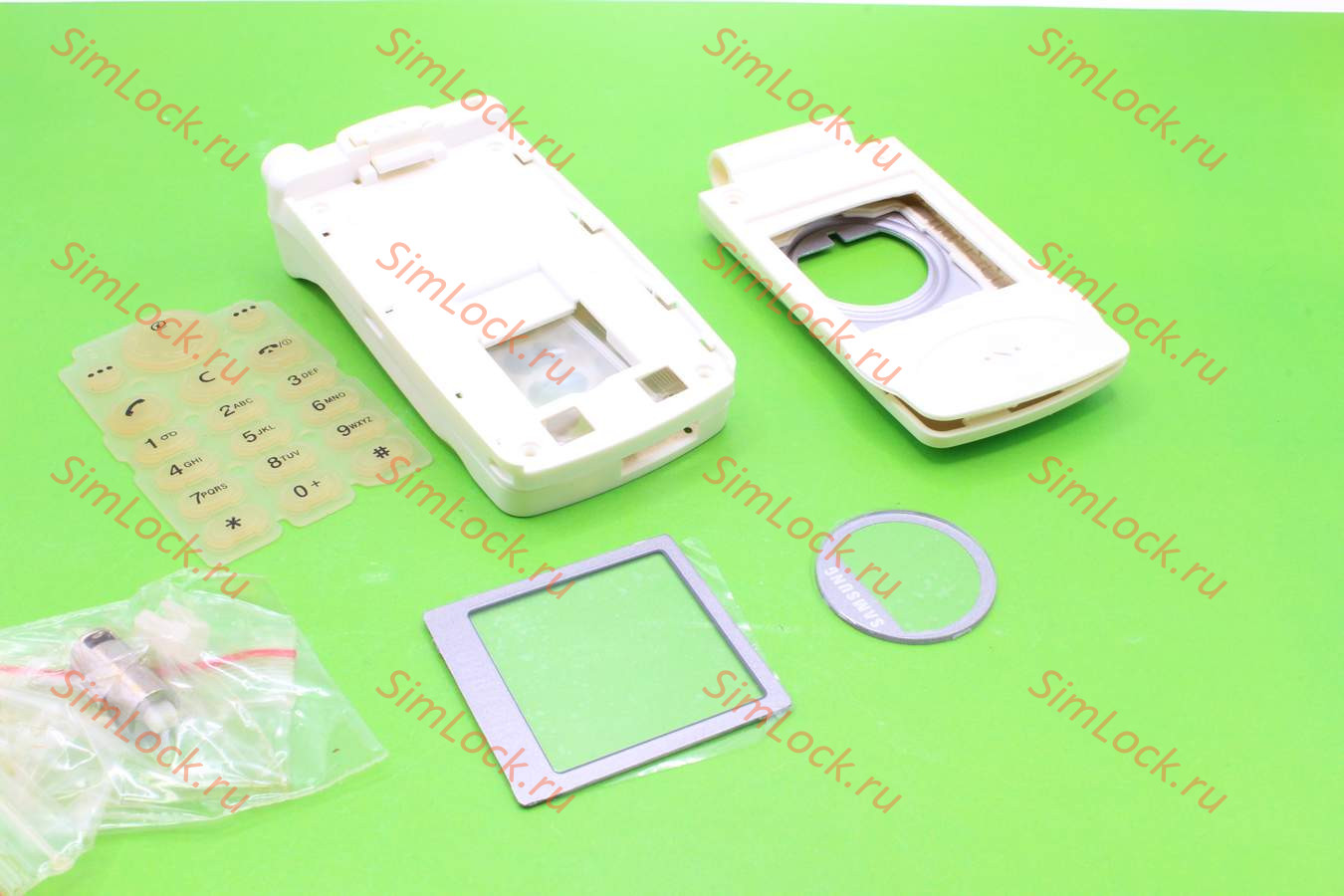 Samsung A300 - корпус, цвет белый, пожелтевший