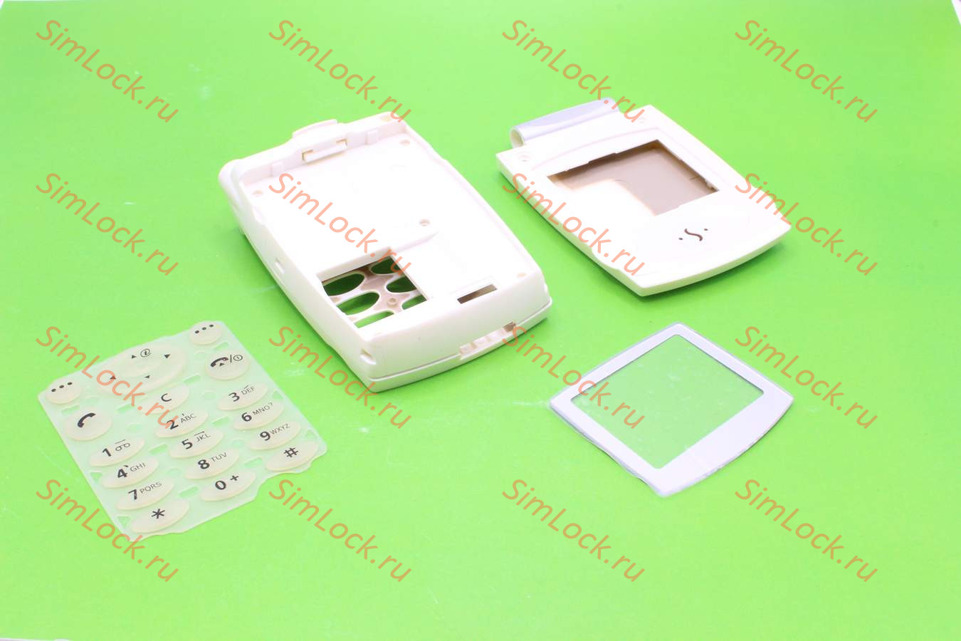 Samsung A400 - корпус, цвет белый, пожелтевший