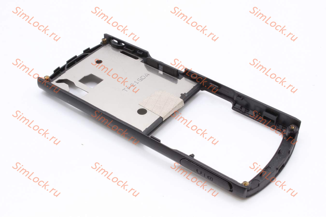 Samsung C3010 - средняя часть с заглушкой, черный, оригинал