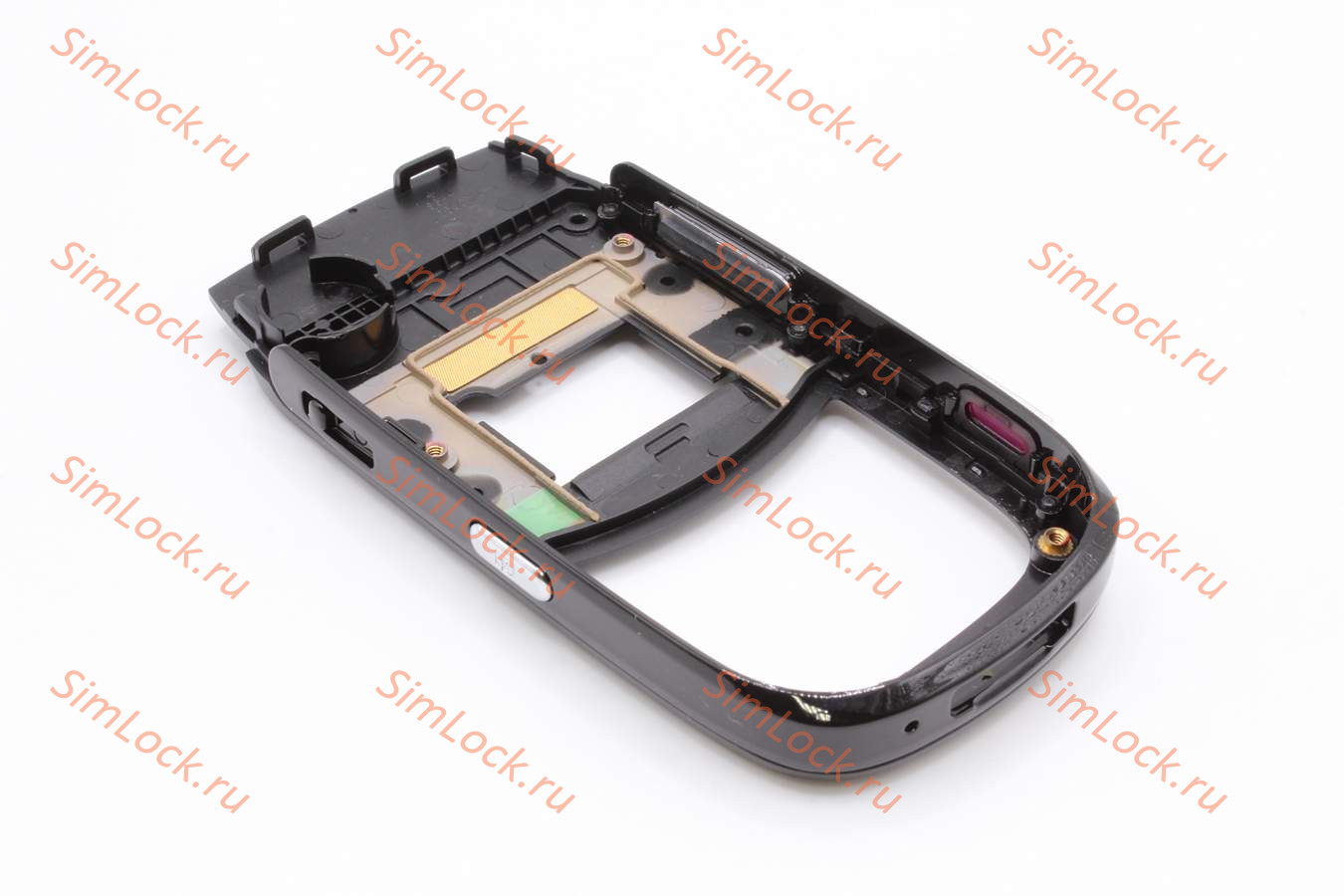 Samsung D500 - верхняя часть корпуса-рамка клавиатуры набора номера (цвет - dark blue), оригинал