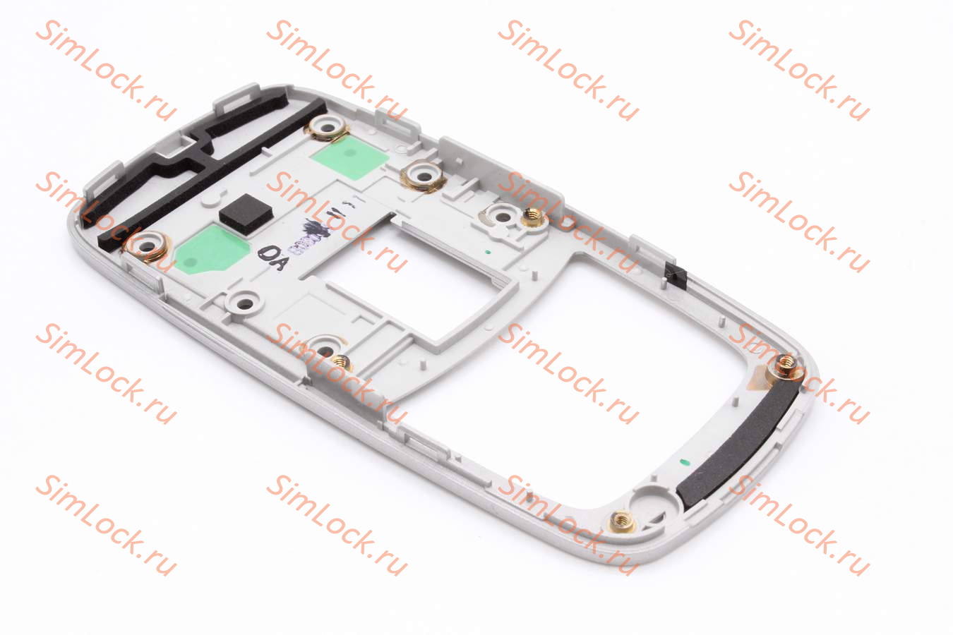 Samsung D600 - верхняя часть корпуса-рамка клавиатуры набора номера (цвет - grey), оригинал