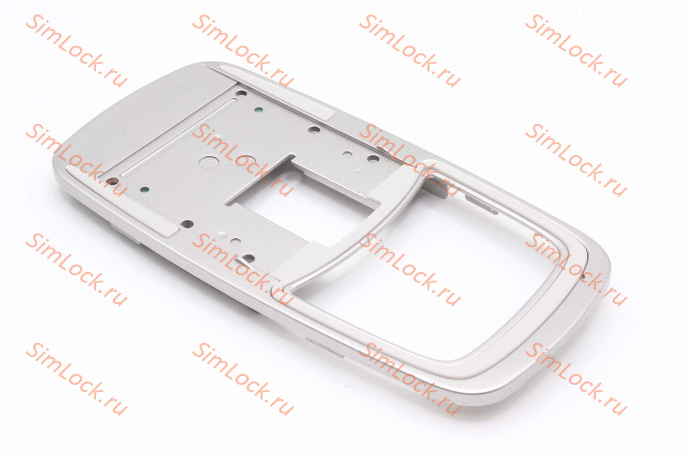 Samsung D600 - верхняя часть корпуса-рамка клавиатуры набора номера (цвет - grey), оригинал